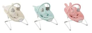 Vibračné lehátko s melódiami Glossy MoMi
