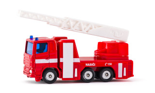 Hasičské auto s výsuvným rebríkom česká verzia Siku