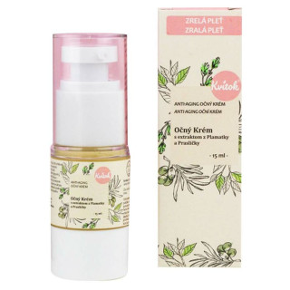 Očný krém s plamatkou a prasličkou 15 ml Kvitok