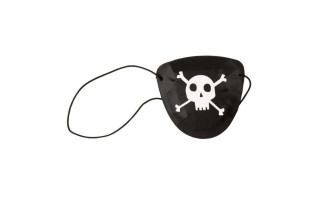 Pirátska páska cez oko 8 ks