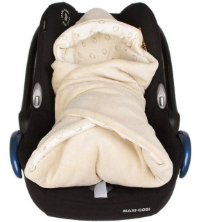 Zateplená zavinovačka wellsoft bio moka baránkovia