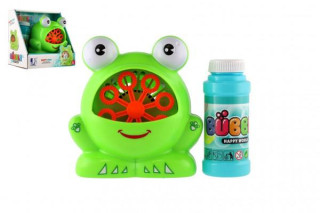 Bublifuk stroj žaba na batérie + náplň