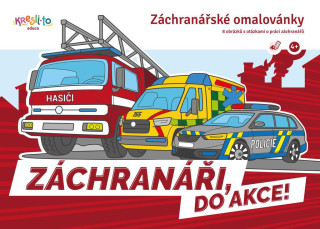 Omaľovánky Záchranári - Do akcie!