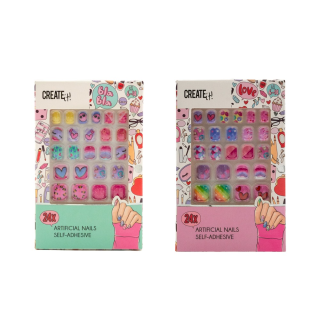 Samolepiace umelé nechty mix