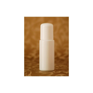 Plastová fľaštička s uzáverom, biela 30 ml