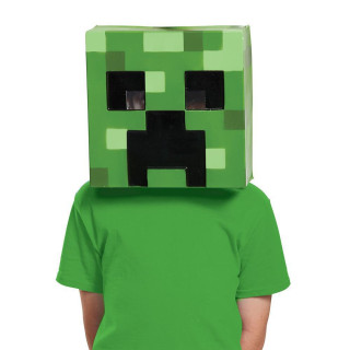 Maska Minecraft - Creeper, detská