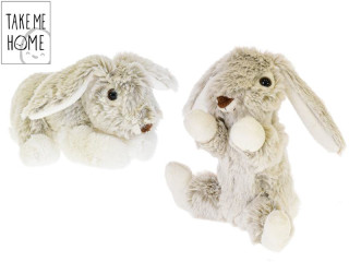 Plyšový zajačik 14/12 cm Take Me Home