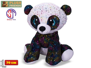 Plush Friends Star Sparkle panda plyšová 70 cm sediaca 0 m+