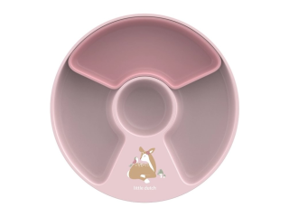 Detský tanier delený Little Dutch Fairy Garden