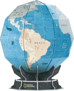 Puzzle 3D National Geograpic Zemegule - 21 dielikov