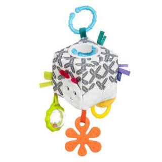 Aktivity kocka húsenica DoBabyDoo Black & White Baby Fehn