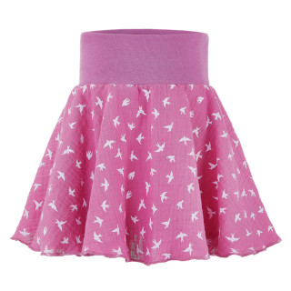 Sukňa kolová tm. staroružová lastovičky Little Angel