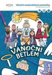 Vianočný betlehem - vystrihovačky