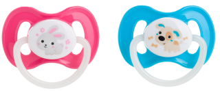 Cumlík kaučukový čerešnička BUNNY&COMPANY 6-18 m Canpol babies