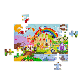 Puzzle Fantasy svet Bigjigs Toys