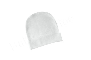 Čiapočka pružná s nápletom biela Baby Service Vel. 56