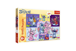 Puzzle Lilo&Stitch - Bláznivý Stitch 300 dielikov 60x40 cm