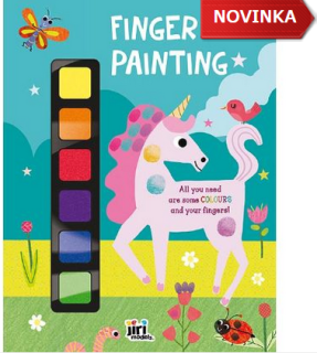 Maľovanie prstom Jednorožec