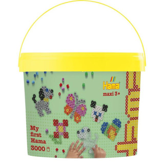 Korálky a podložky 3.000ks Maxi Hama