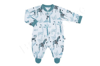 Overal pre bábätká Safari mentolová Česká výroba Babyservice