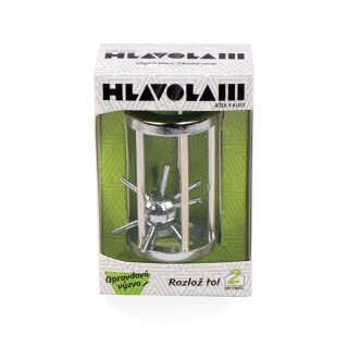 Kovový hlavolam – Ježko v klietke