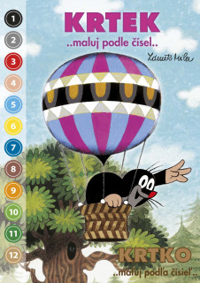 Maľuj podľa čísel A5 Krtko 2