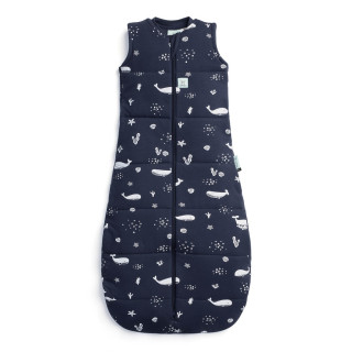 Vak na spanie organická bavlna Jersey Whale 2,5 tog ErgoPouch