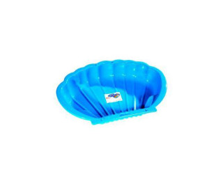 Pieskovisko mušle modrej 108x78 cm