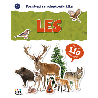 Poznávacia samolepková knižka Les