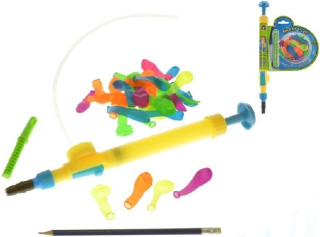 Vodné bomby nafukovacie 36 ks s pumpičkou