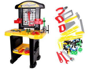 Pracovný stôl s náradím 61 ks