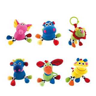 Plyšový prívesok na kočík alebo postieľku