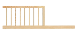 Válendová bočnica k postieľke 120 cm- ECO - prírodná