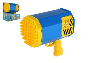 Bublifuk pištole s náplňou plast 22 cm na batérie so svetlom