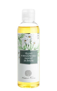 Telový a masážny olej Radosť zo života 200 ml Nobilis Tilia