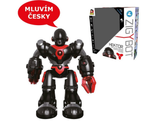 Robot Hektor rapujúci robot hovorí česky 35 cm