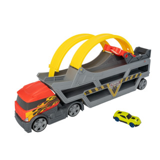 Teamsterz multifunkčný transportér s 1 autíčkom a loopingom