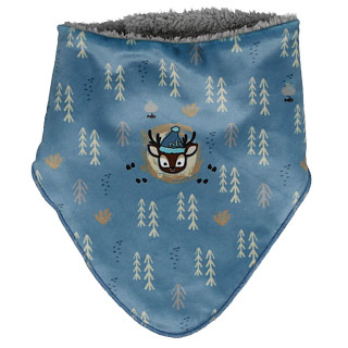 Zimný nákrčník wellsoft na suchý zips Sobík modrá RDX