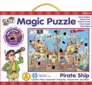 Magické puzzle – pirátska loď 2