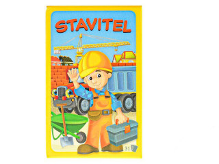 Karty Čierny Peter Staviteľ 31 ks