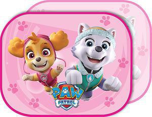 Slnečná clona na bočné okno Paw Patrol girl 2 ks