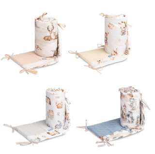 Mantinel do postieľky mušelín/bavlna Sensillo