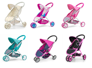 Detský golfový kočík pre bábiky Milly Mally Susie