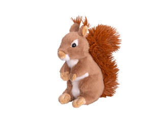 Veverička plyšová 20 cm sediaca