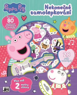 Nekonečné samolepkovanie - Prasiatko Peppa