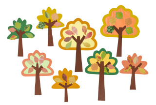 Kreatívna súprava Prvé nalepovacie zvieratká z listnatého lesa Haba