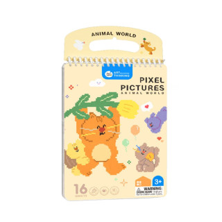 Pixel Art Omaľovánky Zvieratká Jarmelo