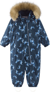 Detský zimný overal s membránou Reima Lappi - Navy