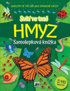 Samolepková knižka Svieti v tme Hmyz