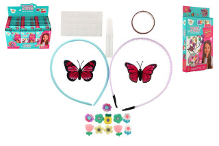 Kreatívna súprava Vytvor si čelenku mix druhov